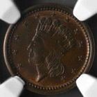 1864 Patriotic Civil War Token 49 343a Ngc Ms64 Rb  union Forever 