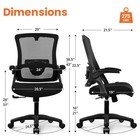 Neo Chair Office Desk Gaming Chair Computer High Back Mesh Seat With Rolling