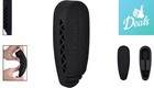 Shockproof Recoil Pad - Classic Black Rubber Combat Pad For Comfortable Shooting