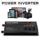 1000w 2000w Power Inverter 12v To 110v 120v Converter For Boat Car Camping