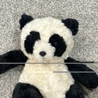 Russ Panda Plush Stuffed Animal Black White Vintage 1985 Small 6-14 In 9501