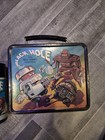 Vintage 1979 Black Hole Metal Lunchbox   Thermos