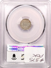 1861 Three Cent Silver 3cs Trime  Pcgs Au58  About Uncirculated
