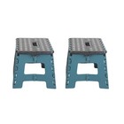 Durable Foldable Step Stool Anti-slip Rubber Portable Handy 8 5in  2-pack 