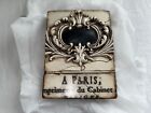 New Sid Dickens French Crest T-123 Retired Memory Block Tile Art Wall Paris