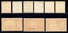 Kuwait Sg84 92 1950 Kgvi Kuwait Opt  Full Set Of 9  Mint Mlh  C   120