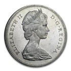 1965 Canada Silver Dollar  Au bu   60 Oz Asw  80  Silver Dollar  Free Shipping