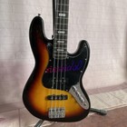 Special Shaped 4-string Tobacco Burst Jb Electric Bass Guitar Rosewood Fretboard