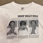 Vintage 1990s Snoop Doggy Dogg Mugshot T-shirt Rap Tee Rare Medium