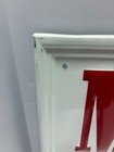 Vintage 1984 Marlboro Embossed Metal Advertising Sign Wild Horses 21  X 17 
