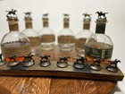 Bourbon Stopper Display For Blanton   s     Authentic Whiskey Barrel Stave  Cork    