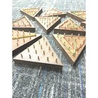Lot Of 12 Standard Triangular Geoboards Small Group Math Learning Center Stem