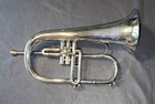 Benge Flugelhorn  5 Los Angeles Silver High Polish Finish W  Case Mouthpiece