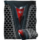 Pontiac Red Emblem Silky Touch Super Soft Throw Blanket