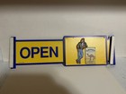 Vintage Joe Camel Cigarettes Advertising Open closed Sign  Nos