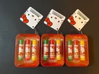 Hello Kitty X Lip Smackers 3 Pack Holiday  Limited Edition Lip Balm New   Sealed