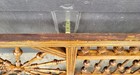 Victorian Oak Stick   Ball Fretwork Spandrel Antique 1880s Interior Trim 73 5 