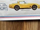 1981 The Evolution Of The Real Mccoy Chevy Corvette Poster Auto Quarterly
