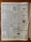 Tucson Arizona Territory 1880 Daily Star Newspaper Apache Chief Victorio Reward