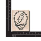 New Rubber Stamp  Grateful Dead Skull  Dead Head  Steal Your Face  Jerry Garcia