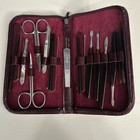 Vintage Bonded West Germany Leather Manicure Set