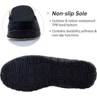 Men s Memory Foam Moccasin Slippers Warm Plush Indoor Outdoor House Shoes Gift