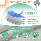 Waterproof 1200d Pu Boat Cover W  Motor Cover 20-22  Heavy Duty Marinegradewhite