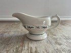 Longaberger Pottery Holly Woven Traditions Gravy Boat With Box 1995 Christmas