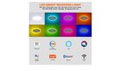12pack Smart Rgb Recessed Light 6inch ultra-thin Canless Led Downlight 2 4ghz   