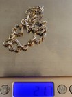 Jai John Hardy Sterling Silver Love Link  Heart Bracelet  7 25  21 7 Grams New