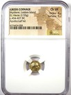 Greek Lesbos Mytilene El Hecte Apollo Hekte Coin 454 Bc  Certified Ngc Choice Vf