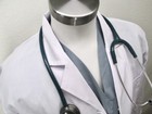 Elegant Professional Lab Coat For Men Long Sleeve Medical Coat Back Strap L U85