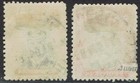 Rhodesia 1913 Kgv Admiral 3d And 4d Die Ii Perf 14 Used 