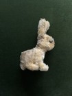 Early Vintage   Antique Steiff Mohair Bunny   Rabbit Seated Miniature
