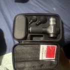 Dicfeos Dc03-1 Percussion Massage Gun Rechargeable  4 Heads W  Case  Black