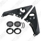 2x Front Door Tweeters Speakers Cover Panel For Honda Civic 10th 2016-2019 Usa