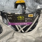 Brand New Girl s Size Large Athletic Works 2 Pack Sports Bras Band Size 34