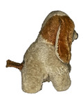 Vintage Figural Dog Puppy Mohair Fur Sewing Tape Measure Measurer