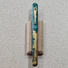 Vintage Eagle Pencil Co Lever Fill Painted Metal Body Large Nib Fountain Pen