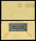 Panama 1936 Airmail  5c    c Arosemena Ovpts  Sc c19-c20 Set Of Postally Used Cvr