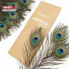 Piokio 30 Pcs Peacock Feathers In Bulk 10-12 Inch 25-30 Cm  Bulk For Diy  Craft