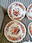 Set Of 8 Antique Copeland Spode  bang Up  Dinner Plates   2 4074 Dated 1918