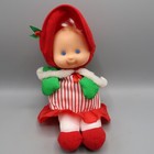 Fisher Price Puffalump Kids Christmas Girl Doll Green Red Outfit 12 Inch 1992