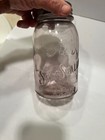 Light Purple Translucent Amethyst Kerr Self Sealing Mason Fruit Jar 1 Quart