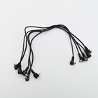 Vintage Camera Flash Sync Cable Cord Lot Pc Male Female Mini Plug 8pc