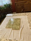 Antique Green Fireplace Tiles   Aetco Arts   Crafts Glaze  22 Tile Set  1910s