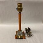 Vintage  Art Deco Lamp Butterscotch Catalin Bakelite Glass