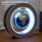 Magnetic Floating Globe Levitating Led World Map Night Lamp Decor Light Gift Rgb