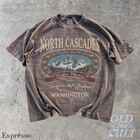 Vintage North Cascades Washington Comfort Tee National Park Souvenir Shirt