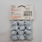 Vintage Flocked Teddy Bear Miniature Lot Of 6 Blue 1  New Sealed